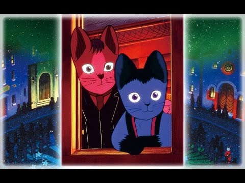 A screenshot of 'Night on the Galactic Railroad', Copyright Group TAC / Nippon Herald Films 1985